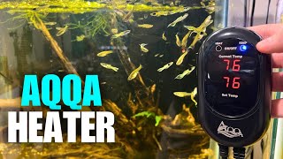 AQQA Aquarium Heater Unboxing and Review! (100 Watt Version)