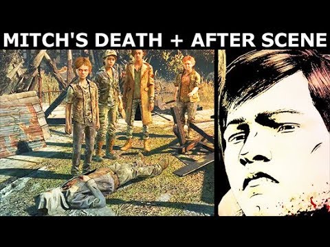 Mitch's Death + After Scene - The Walking Dead Final Season 4 Episode 3: Broken Toys