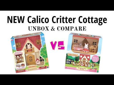 ⭐️NEW⭐️ Calico Critters 2022 Cozy Cottage Starter Home REVIEW & comparison! Sylvanian Families
