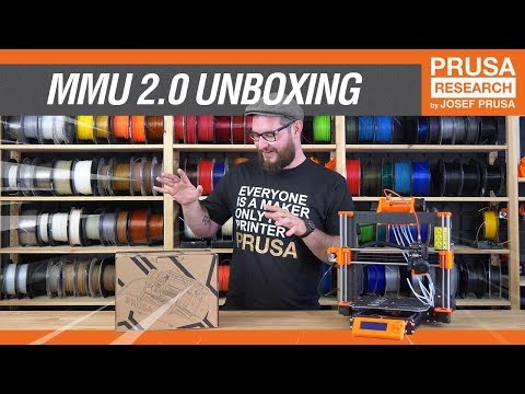 Original Prusa i3 MMU 2.0 - Official Unboxing by Jo Prusa