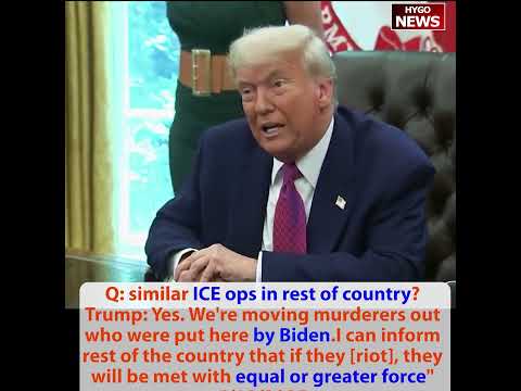 Trump: 'The Only Flag That Will Wave Triumphant Over the Streets of Los Angeles Is the American Flag -- So Help Me God'; 'Met with Equal or Greater Force than We Met Right Here'; LA Mayor Bass: 'Real Solution Is to Stop the Raids'; Trump on Biden Auto-Pen Criminals: 'These Are Criminals That Were Allowed Into Our Country'