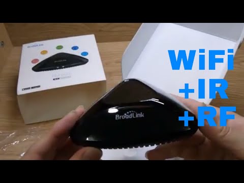 Broadlink RM Pro+ Compatible with Amazon Echo/Alexa Wifi+IR+RF Universal Remote controller