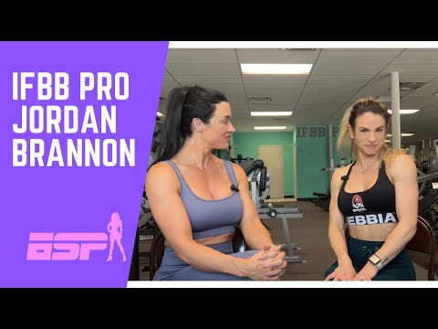 IFBB Pro Jordan Brannon three days prior to competing in the 2023 IFBB Tampa Pro