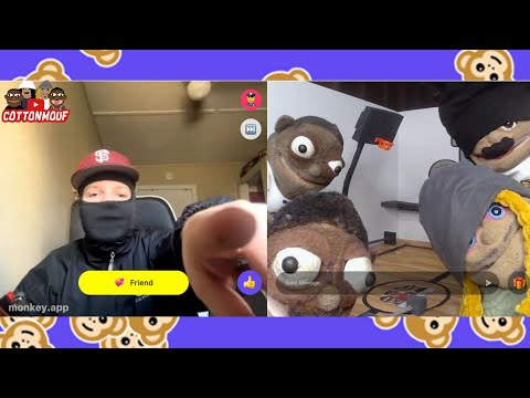 Hood Puppets Meet Strangers on MONKEY APP!!