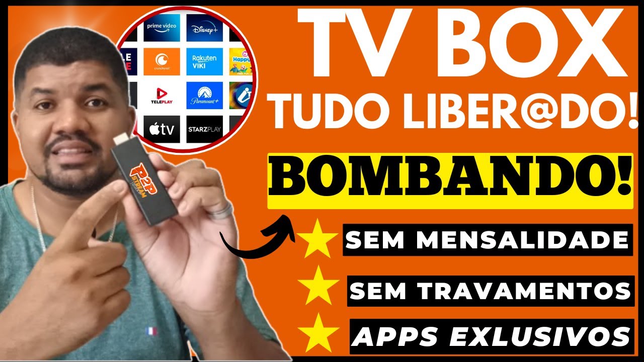 MELHOR TV BOX TUDO L!BERADO! MELHOR TV BOX 2025 COM IPTV DE FÁBRICA VITALÍCIO E SEM MENSALIDADES!