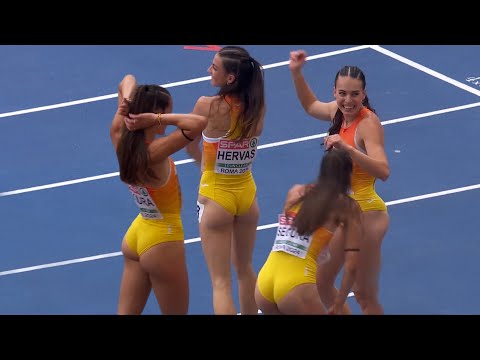 Spanish Women Break Spain's 4x400 Record