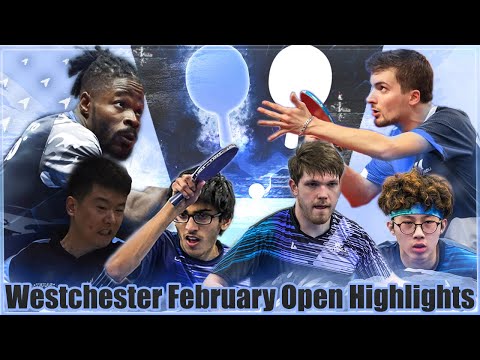 Westchester Table Tennis Center February 2022 Open Highlights! | 4K ULTRA HD | Feat. Romain Lorentz!