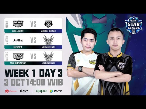 ASL 2021 Winter Week 1 Day 3 - Garena AOV Indonesia