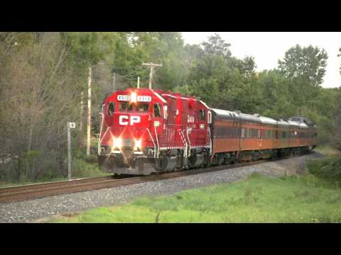 CP Executive Special with Milwaukee Road cars