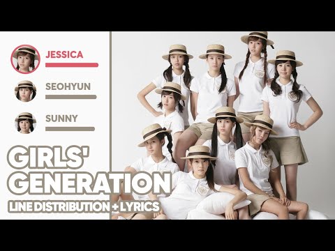 Girls' Generation - Girls' Generation 소녀시대 (Line Distribution+Lyrics Color Coded) PATREON REQUESTED