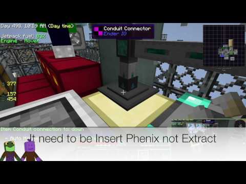 Minecraft Sky Factory 3 E18 Custom Factory Sieve Block and Botania Flowers