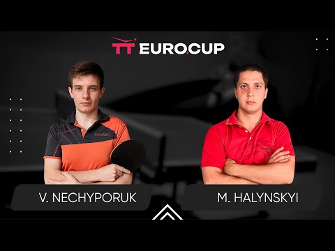 19:40 Vadym Nechyporuk - Mykola Halynskyi 25.02.2024 TT Euro.Cup Ukraine Star. TABLE 3