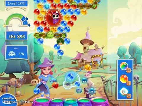 Bubble Witch 2 Saga Level with no booster