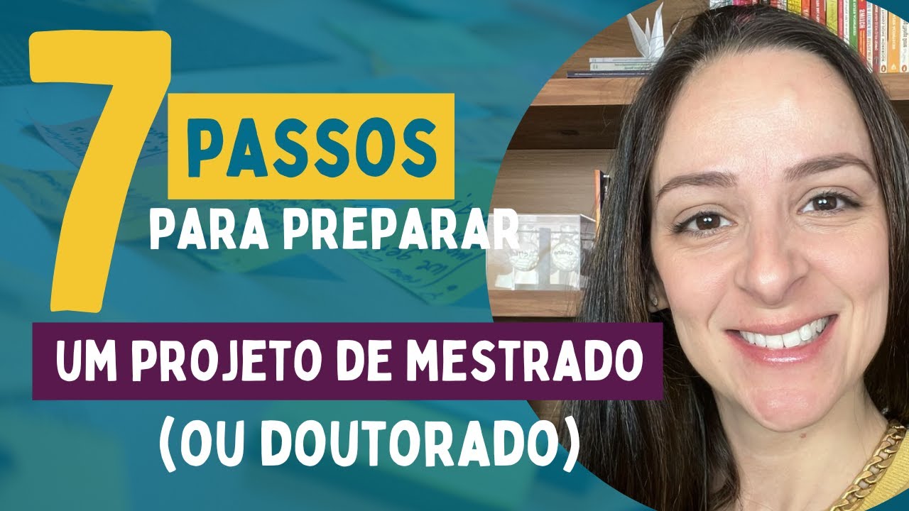 Como escrever um excelente projeto de mestrado / doutorado