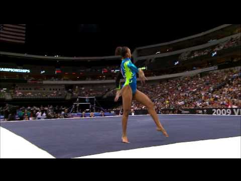 Kytra Hunter - Floor Exercise - 2009 Visa Championships - Women - Day 2