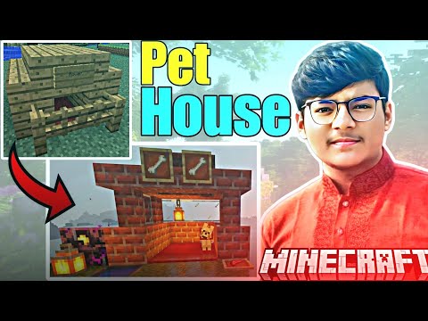 Insane Future Minecraft Dog House Build 2024! 😱 #crafting
