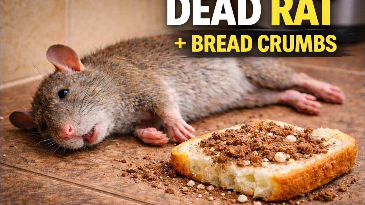 Rats Gone in Seconds! Powerful Homemade Rat Control Without Poison