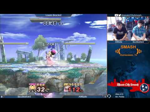 STS15 - AWizzle (Peach) vs SiccBastard (Ness) - Project M Singles
