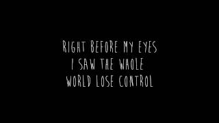 Right Before My Eyes - Cage the Elephant (lyrics)