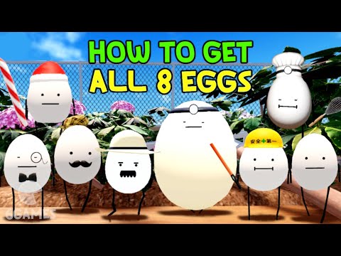 How to get ALL 8 EGGS - Secret Staycation (Roblox)