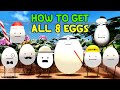 How To Get ALL 8 EGGS Secret Staycation Roblox