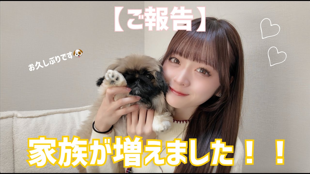 【ご報告】家族が増えました！！
