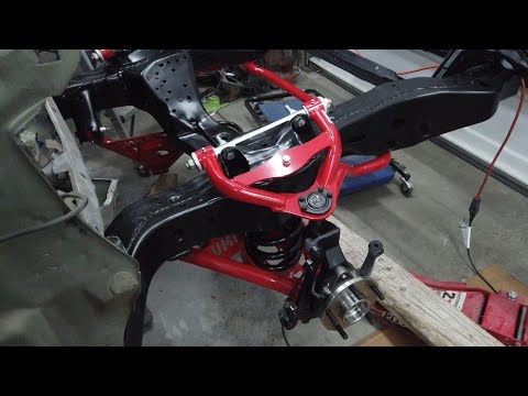 Installing the UMI front suspension on the Monte