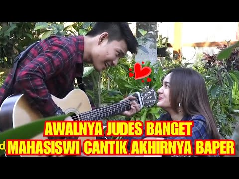 🔴 GODAIN CEWEK JUDES BANGET !!! MAHASISWI CANTIK AKHIRNYA BAPER JUGA