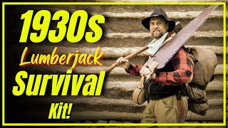 1930s Lumberjack Survival Kit | Authentic Woodsman’s Gear!
