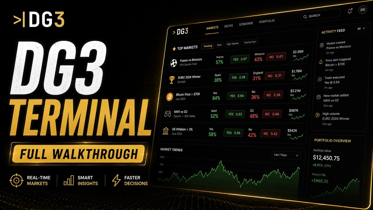 DG3 Terminal video preview