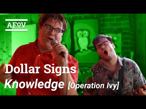 DOLLAR SIGNS - Knowledge [OPERATION IVY] | A Fistful of Vinyl