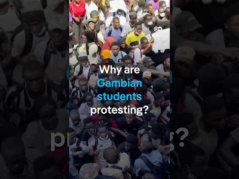 Why are Gambian students protesting? | DW News