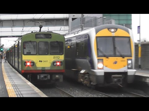 NIR 3000 Class DMU Train number 3004 - Howth Junction Station, Dublin