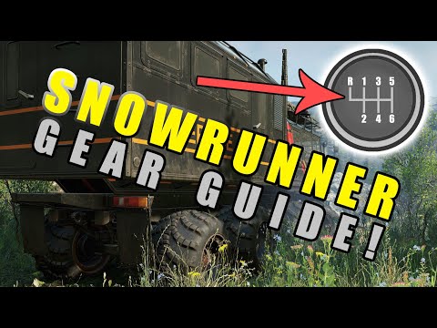 Part of a video titled SnowRunner: A guide to GEARS & GEARBOXES - YouTube