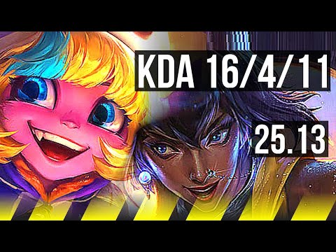 TRISTANA & Rell vs NILAH & Alistar (ADC) | 56k DMG, 16/4/11, Dominating | EUW Master | 25.13