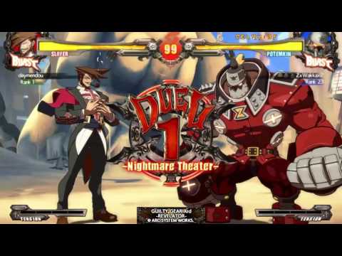 GGXRDR 2 Wakka(Po) Vs Daymendou(SL)
