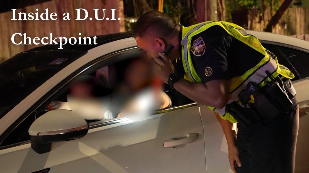 Inside a D.U.I. Checkpoint