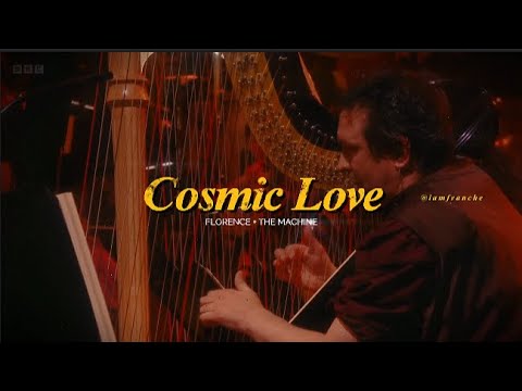 cosmic love | florence and the machine | live at symphony of lungs | traducida al español + lyrics