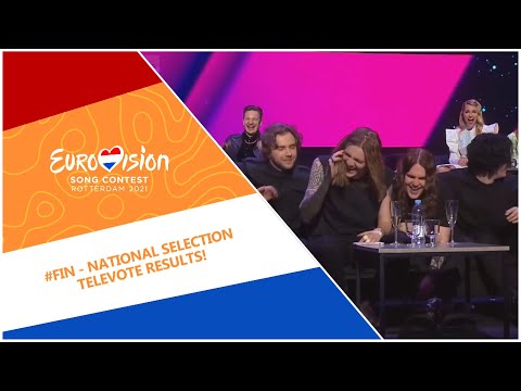 Eurovision 2021 - Finland 🇫🇮 - National Selection - Televote results! [UMK 2021]