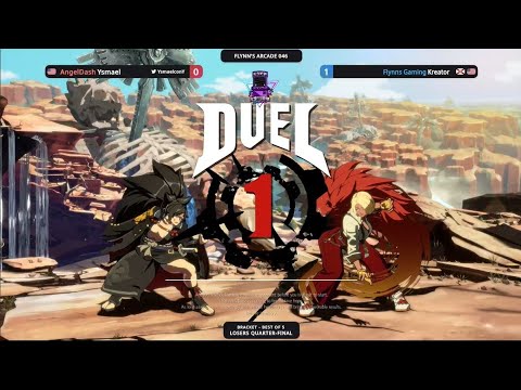 Flynn's Arcade 046 Losers Quarters - Ysmael (Baiken)Vs FG | Kreator (Giovanna) Guilty Gear Strive