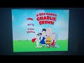 Opening To A Boy Named Charlie Brown 2006 DVD 2015 Reprint
