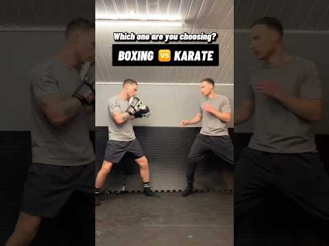 BOXING vs KARATE