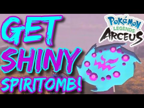 How To Get SHINY & ALPHA Spiritomb In Pokemon Legends Arceus!