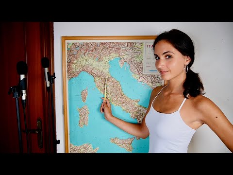 Una lezione davvero soporifera | ASMR ITA | Geografia Italia • Regioni Nord-Est