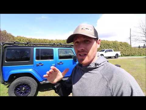 Smittybilt SRC Roof Rack Installation - Jeep Wrangler JK