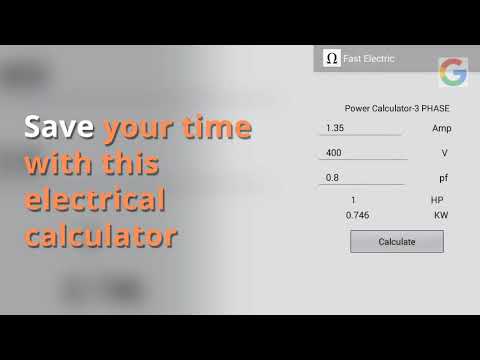 Fast electrical calculations Video