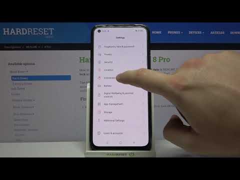 How to Turn On / Off Front Camera in Screen Recorder on REALME 8 Pro – Manage Front Camera
