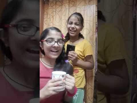 which is fast food from both 🤔😋😂#YT short#Angel & Dhanshri Walde #fun time || Two pretty sister's ♥️