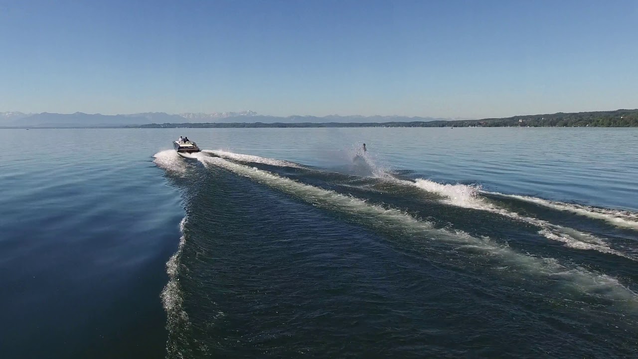 The Frauscher 747 Mirage Air on Lake Starnberg