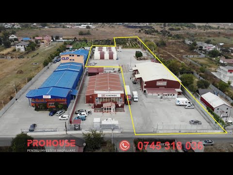 Platforma logistica - Izvoare - zona industriala — Video